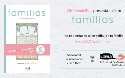 Lee y dibuja a tu Familia, con Oh! Mami Blue