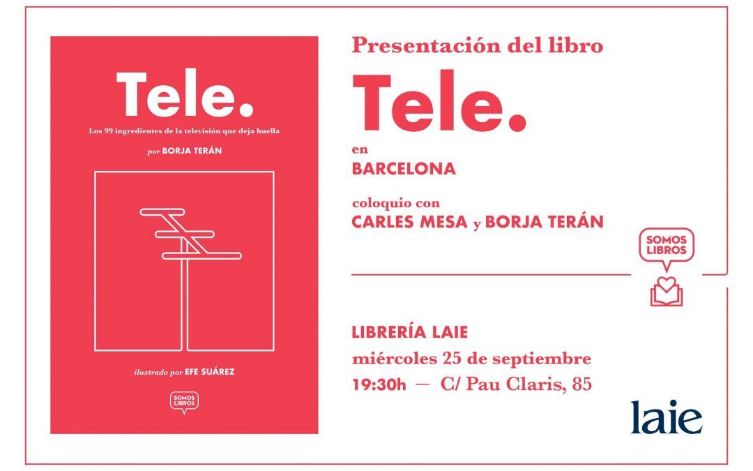 Presentación del libro ‘Tele’. en Barcelona