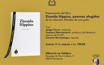 Presentación del libro ‘Zinaída Hippius, poemas elegidos’